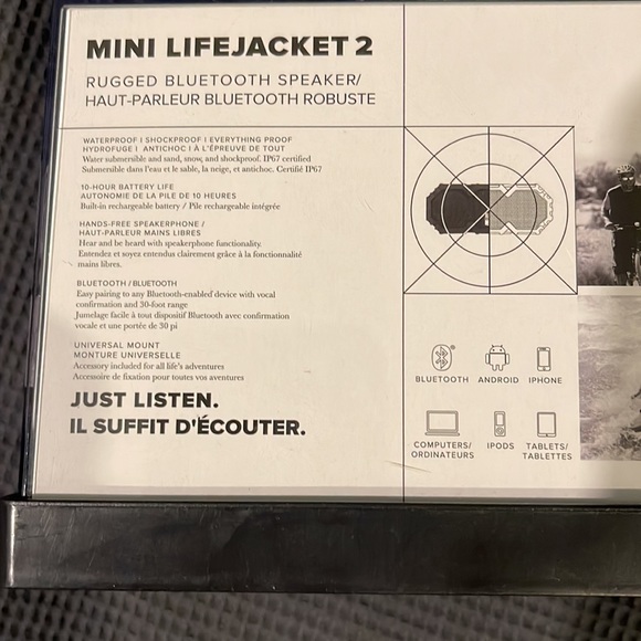 Rugged waterproof, shockproof speaker. - Picture 3 of 4